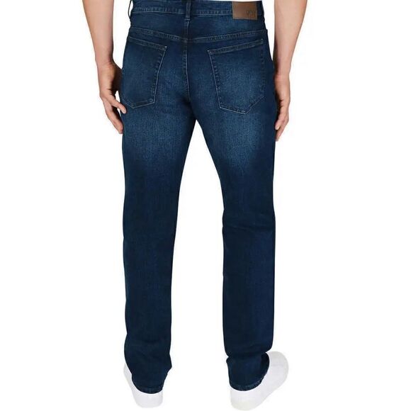 DKNY Men's Duane Straight Fit Jeans Blue Chelsea Wash #21 - Picture 3 of 8